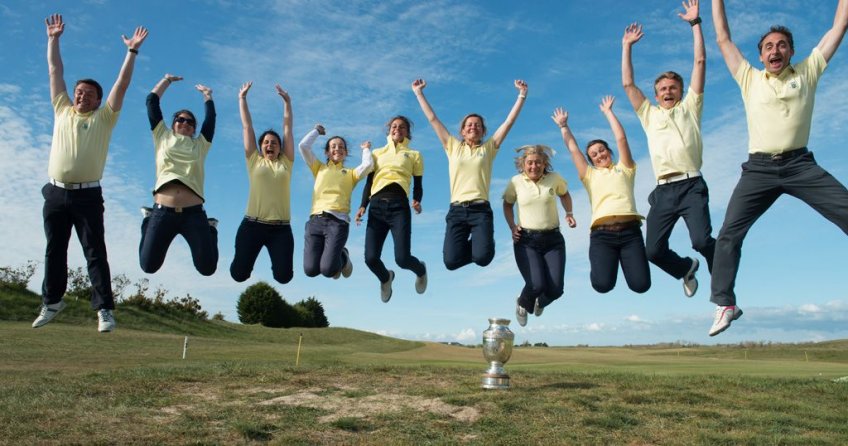 Equipe 1 - Trophée Golfer's : Saint-Cloud, champion de France par équipes en 2013